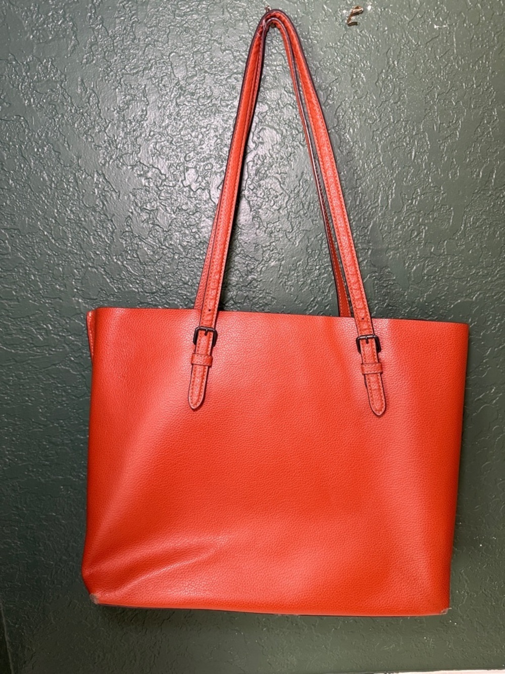 Coach Mollie Pebble Leather Tote Bag - Picture 7 of 15